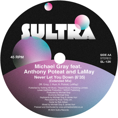 Michael Gray Featuring Kimberly Brown, The Sultra Gospel Singers & Anthony Poteat - Fly Away / Never Let You Down