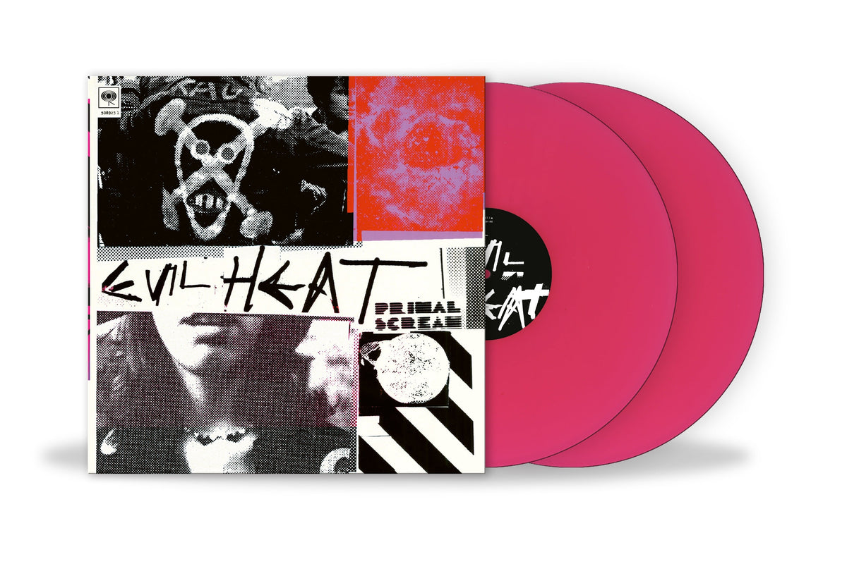 Primal Scream – Evil Heat – Pink 2LP (Out 30/10)
