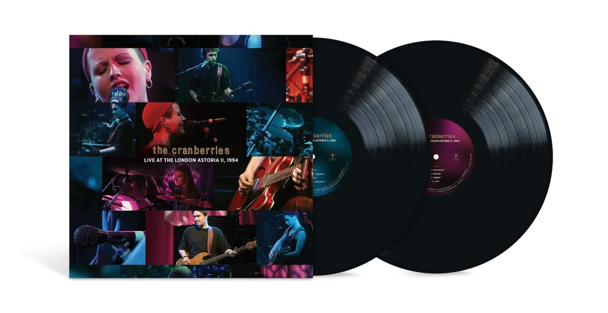 The Cranberries — official black 2LP product shot