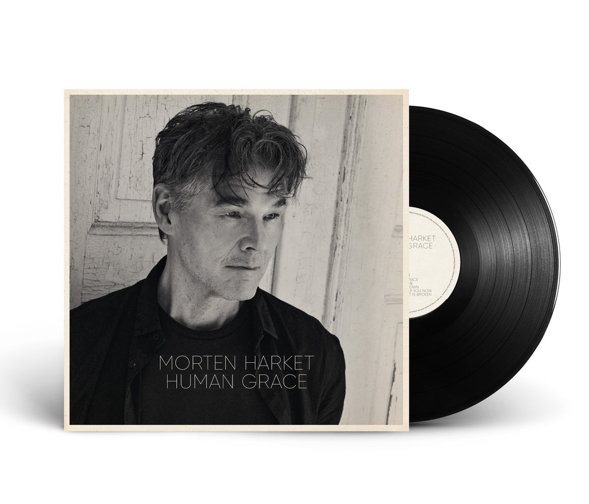 Morten Harket – Human Grace official black vinyl LP product shot