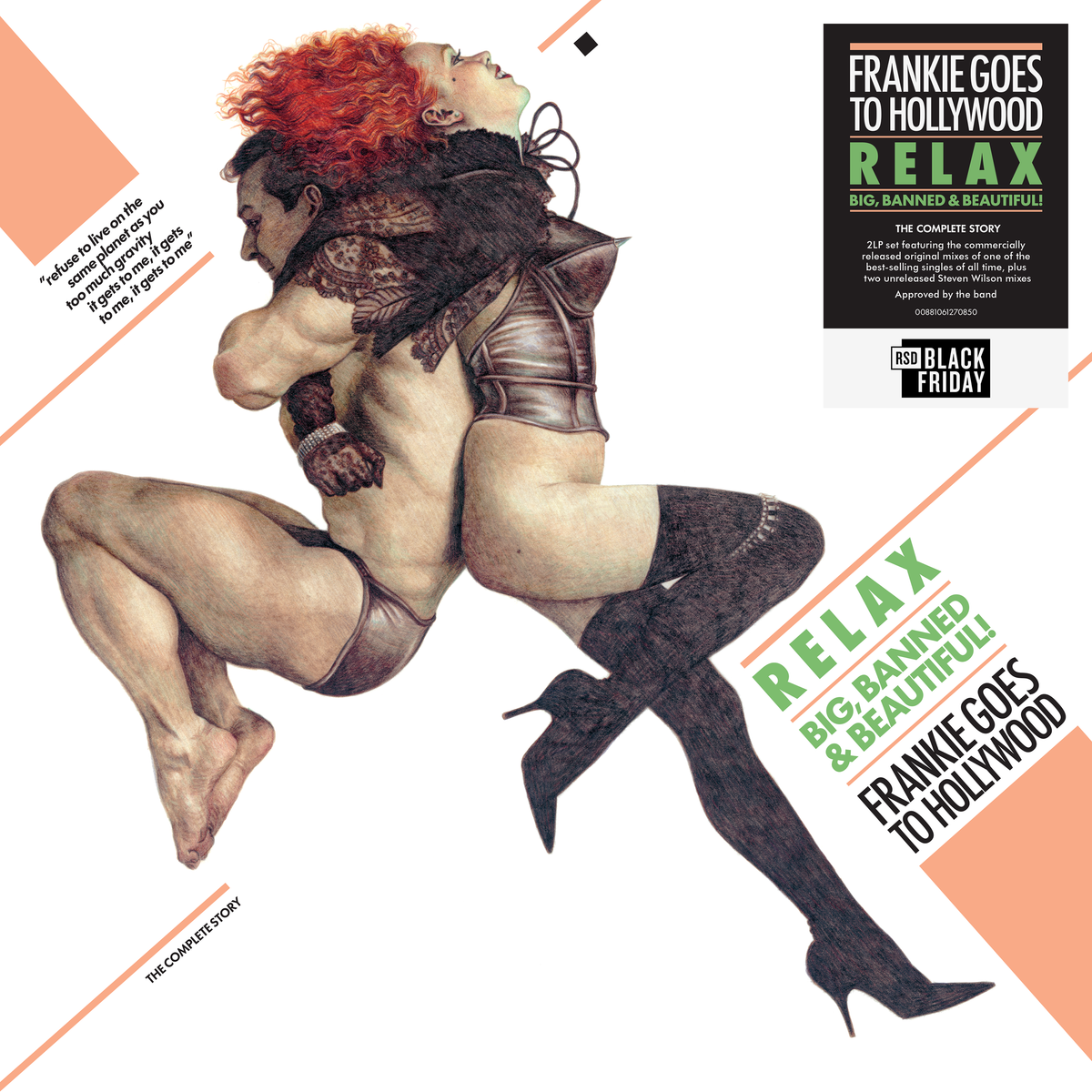 Frankie Goes to Hollywood - Relax Story - Packshot With Sticker