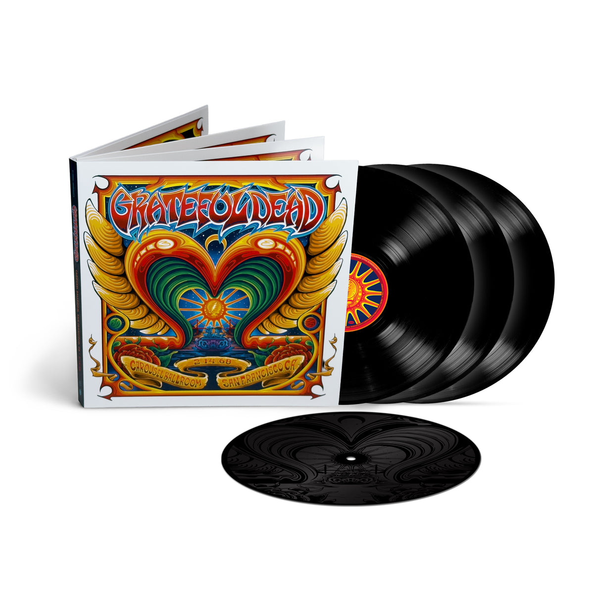 GratfefulDead Carousel 4LP