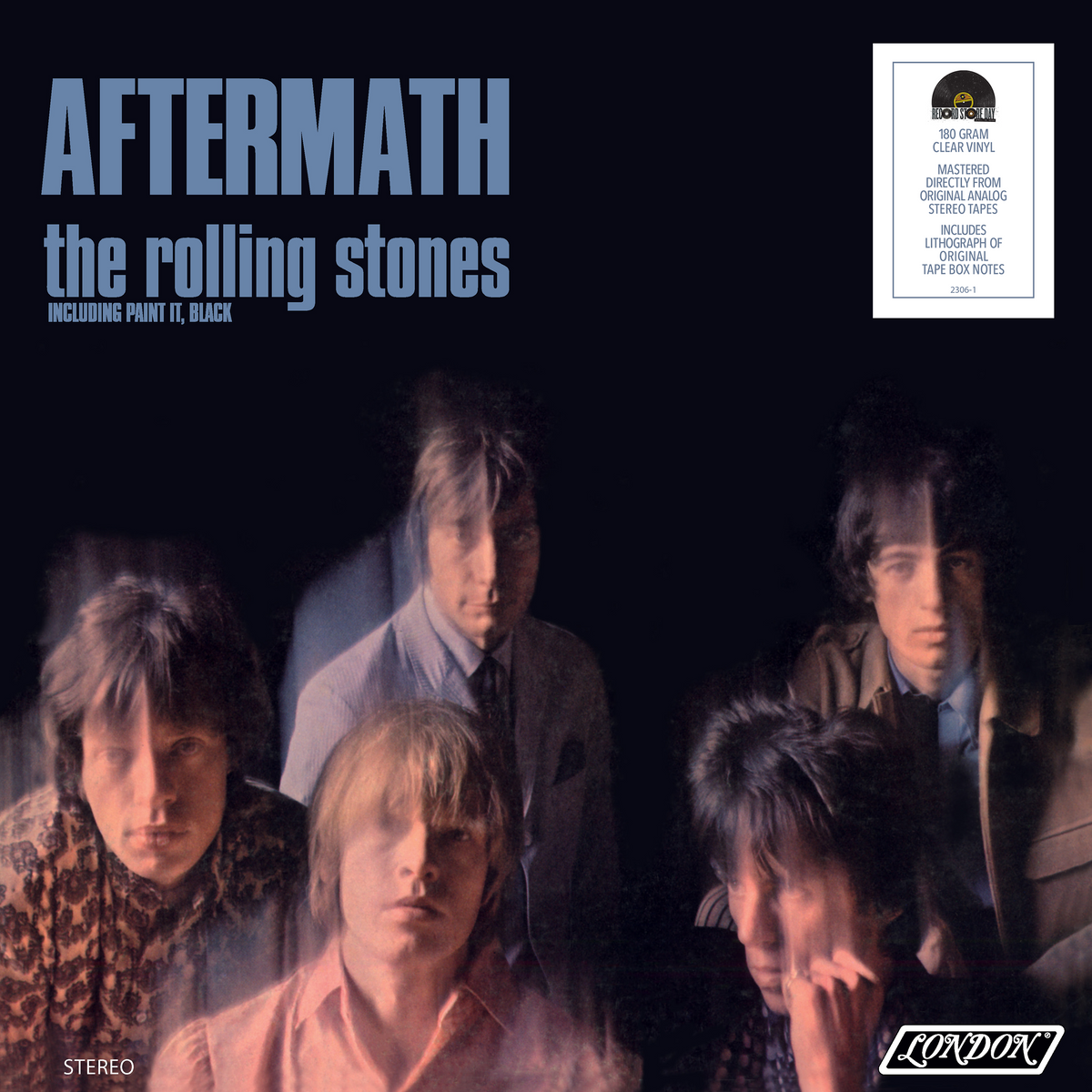 The Rolling Stones - Aftermath US - Packshot with Sticker