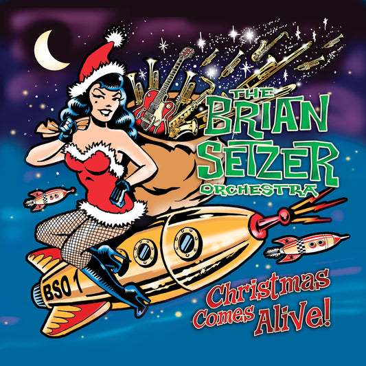 Brian Setzer Orchestra - Christmas Comes Alive! (2xLP)(Out 27/11)