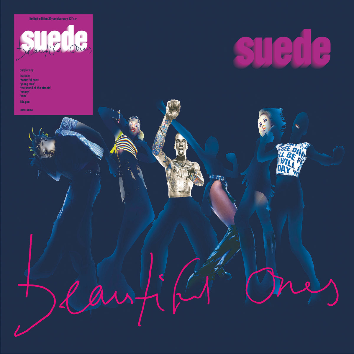 Suede – Beautiful Ones purple vinyl 12-inch EP